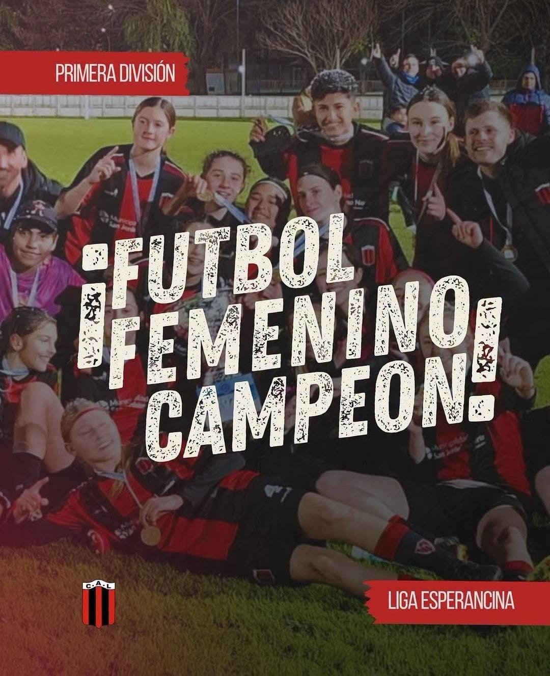 Libertad de San Jéronimo Norte se consagró campeón del Torneo Apertura de Primera División Femenino en LEF