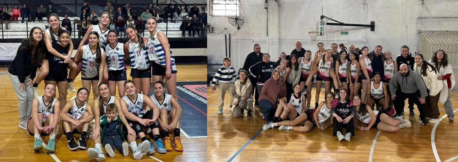 Juveniles de la Asociación Santafesina de básquet femenina : Alma Juniors y Almagro quedaron a un triunfo de armar la final del Apertura