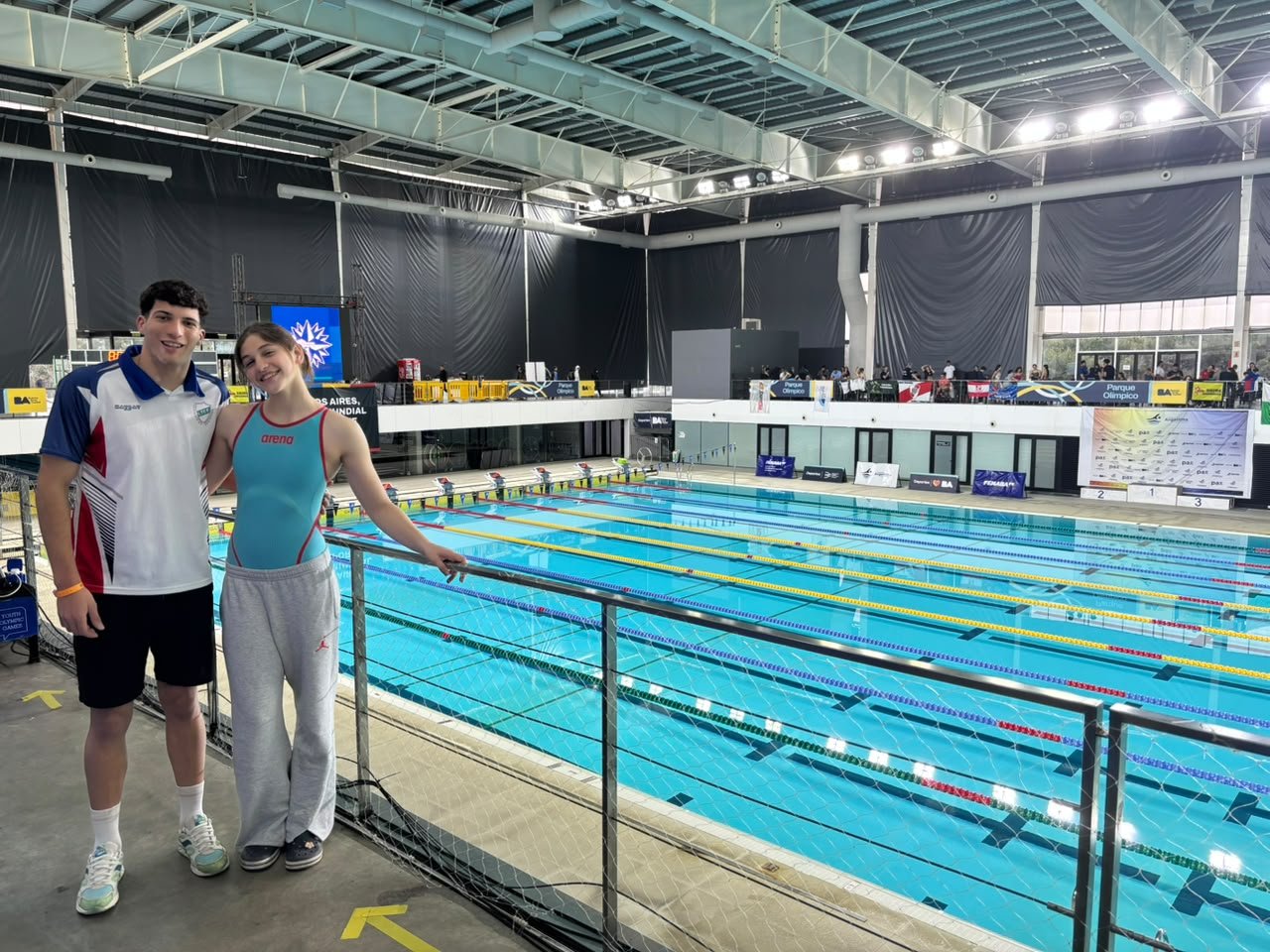 Guadalupe Salem sumó una valiosa experiencia en el Campeonato Nacional de Natación