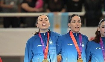 Emoción al momento de cantar el Himno Nacional!