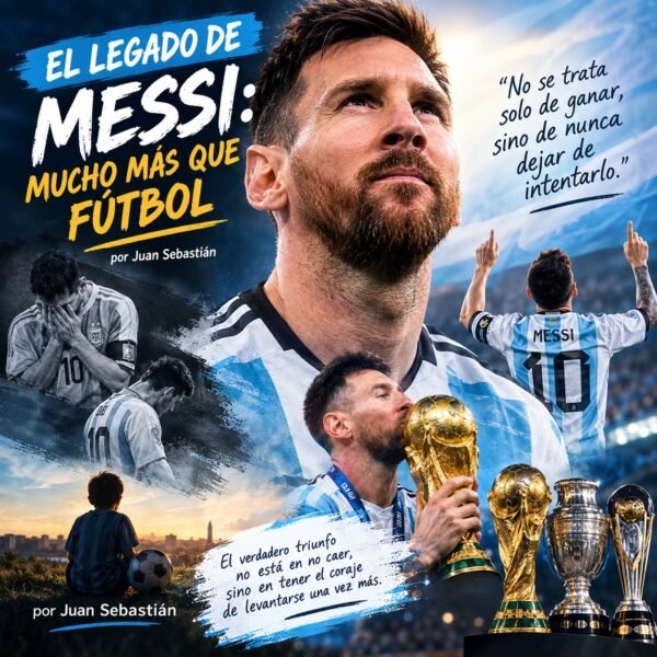 # EL LEGADO DE MESSI: MUCHO MÁS QUE FÚTBOL – JOHNY MARAGLIA