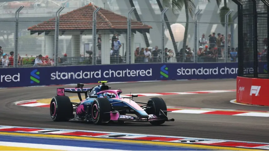 F1: Colapinto en el GP de Singapur