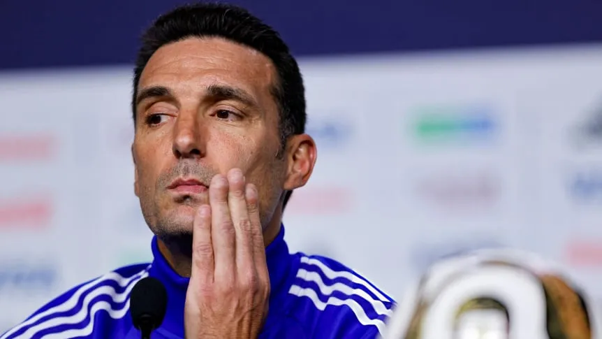 Scaloni: su futuro al frente de la Selección y la despedida de Messi